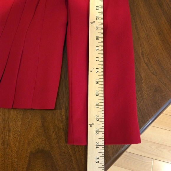 NWTs, Red Le Suit, Business Suit Pleated Jacket/Blazer,  A-Line Skirt, Size 12 - Picture 12 of 16